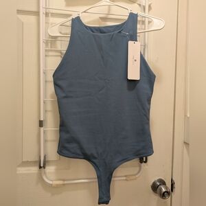 NWT CRZ Yoga Butterluxe High Neck Racerback Bodysuits